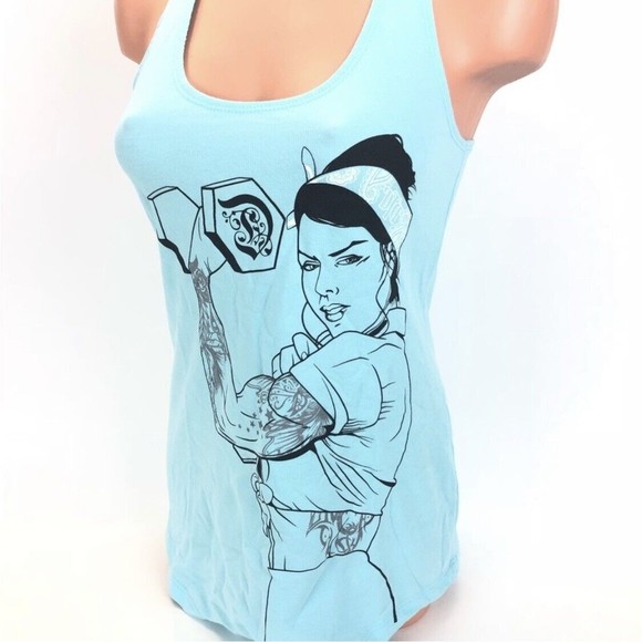 Women’s fitness razorback tank top size Small - Picture 5 of 8